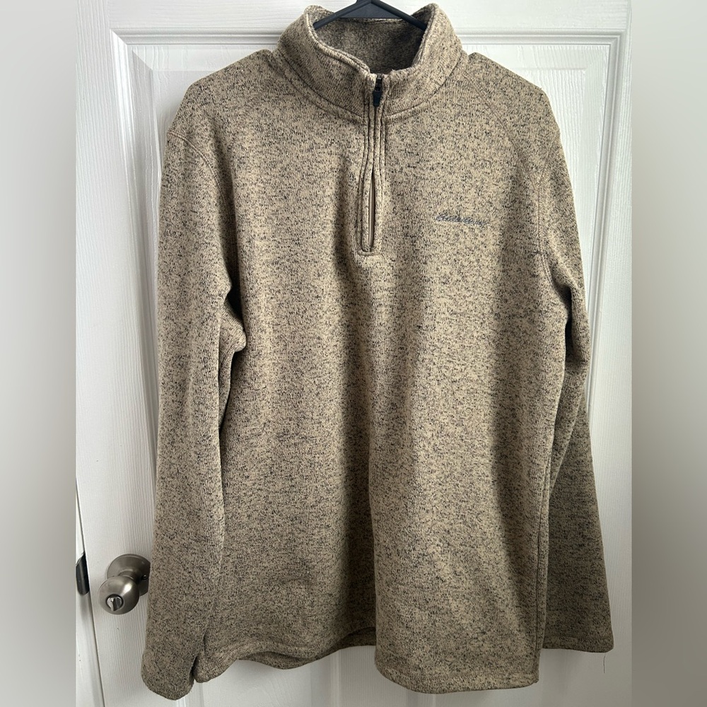 Eddie Bauer Quarter-Zip Sweater